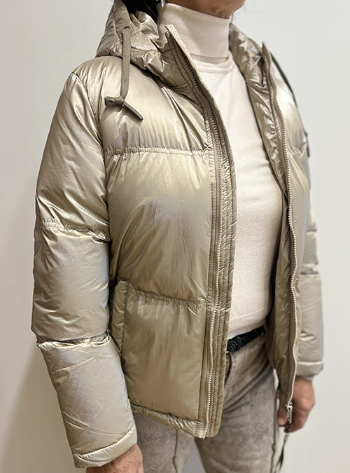 Campera Metalizada 