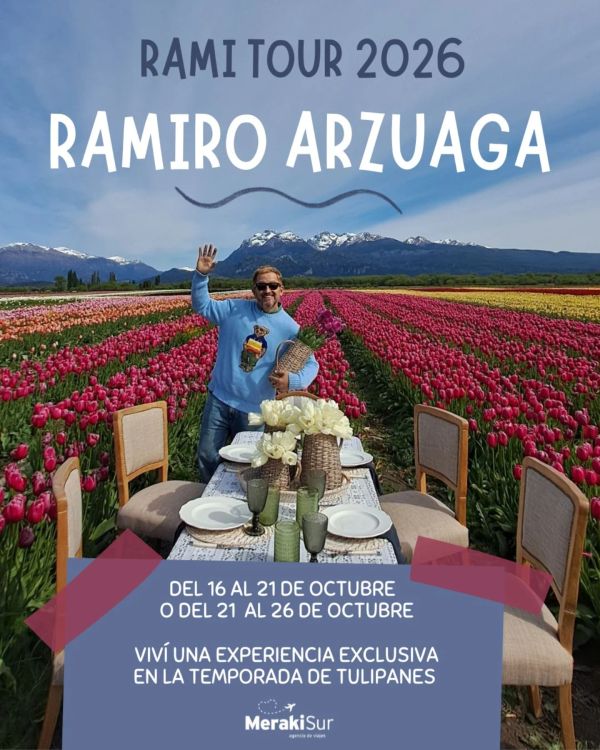 TULIPANES CON RAMIRO ARZUAGA 🌷