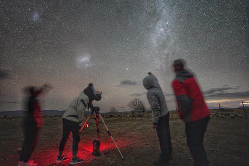 Astroturismo en la estepa