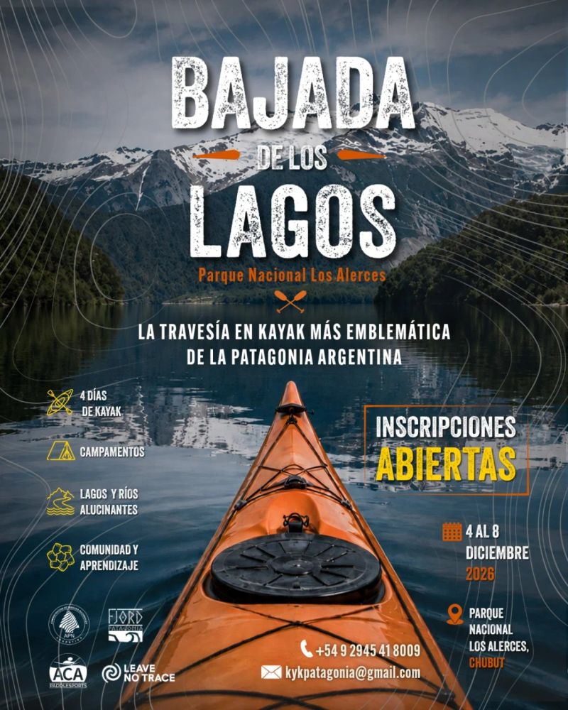 Bajada de los lagos 2026