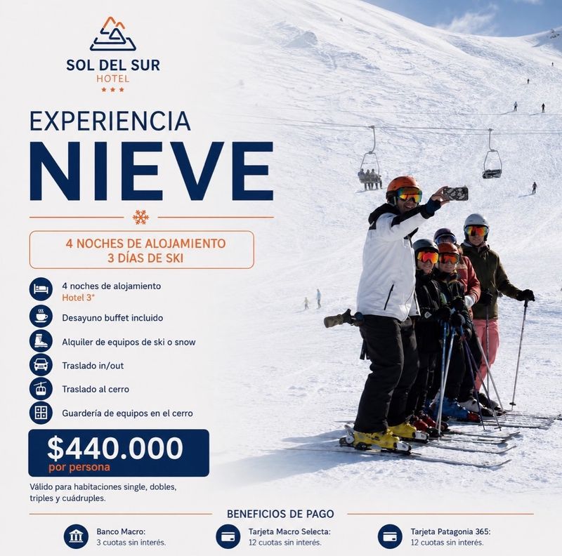 Experiencia Nieve | 3 Días de Ski/Snow