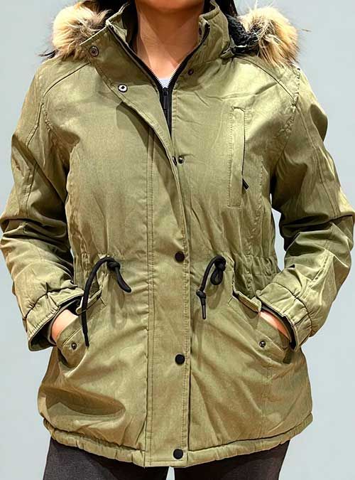 Parka de Gabardina